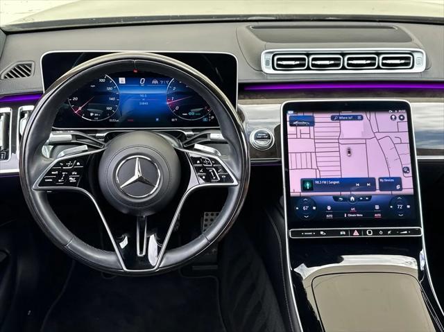 used 2022 Mercedes-Benz S-Class car, priced at $79,858