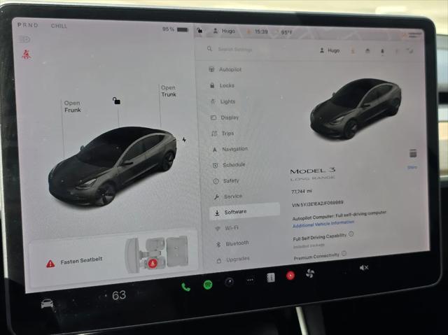 used 2018 Tesla Model 3 car, priced at $19,989