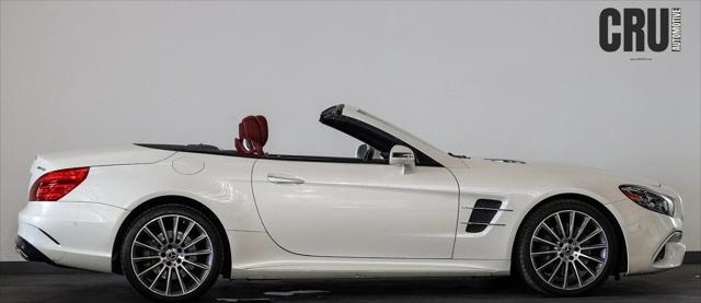 used 2018 Mercedes-Benz SL 550 car, priced at $49,588