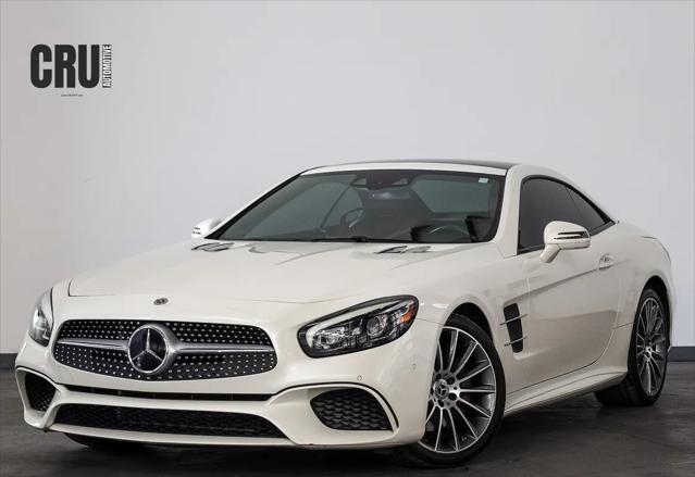 used 2018 Mercedes-Benz SL 550 car, priced at $49,588