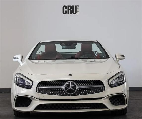 used 2018 Mercedes-Benz SL 550 car, priced at $49,588