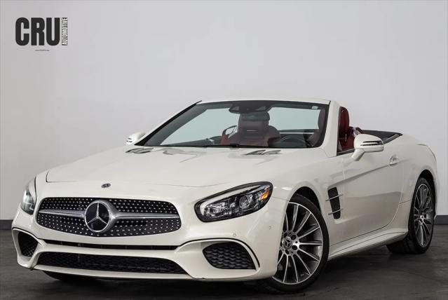 used 2018 Mercedes-Benz SL 550 car, priced at $49,588