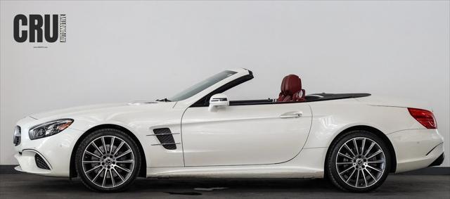 used 2018 Mercedes-Benz SL 550 car, priced at $49,588