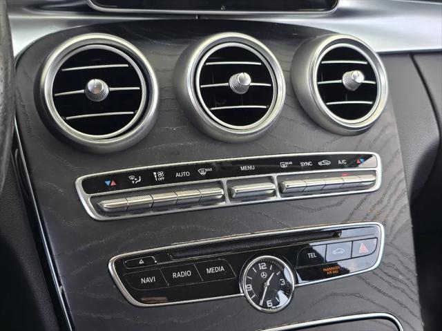 used 2017 Mercedes-Benz C-Class car, priced at $17,995