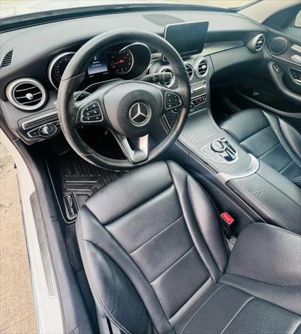 used 2017 Mercedes-Benz C-Class car, priced at $17,995