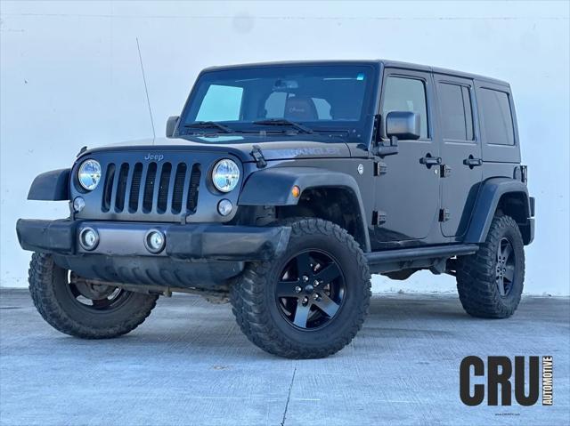 used 2016 Jeep Wrangler Unlimited car, priced at $17,995