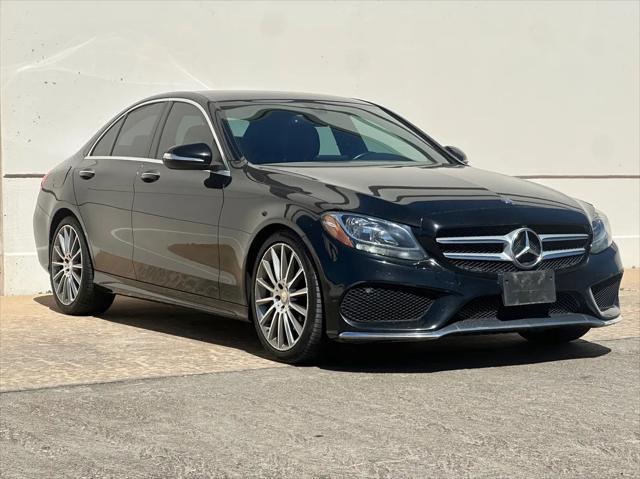 used 2015 Mercedes-Benz C-Class car, priced at $13,372