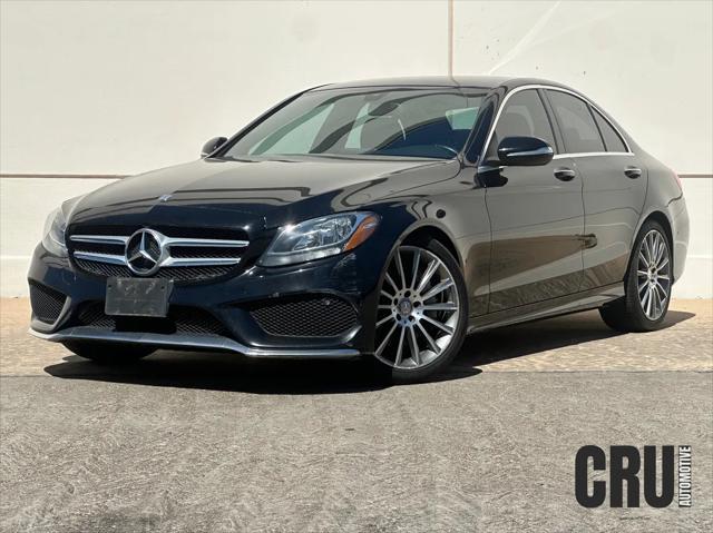 used 2015 Mercedes-Benz C-Class car, priced at $13,372