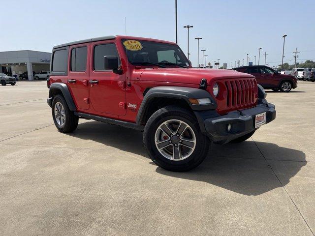 used 2019 Jeep Wrangler Unlimited car, priced at $21,995