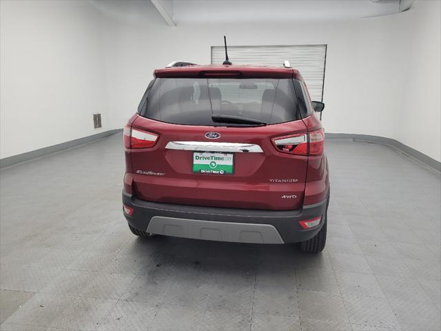 used 2018 Ford EcoSport car, priced at $13,795