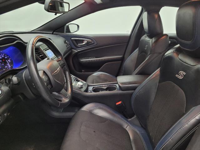 used 2016 Chrysler 200 car, priced at $15,895