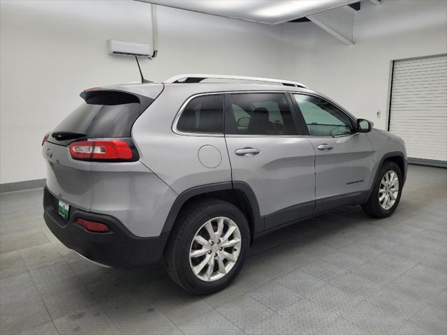 used 2016 Jeep Cherokee car, priced at $15,195