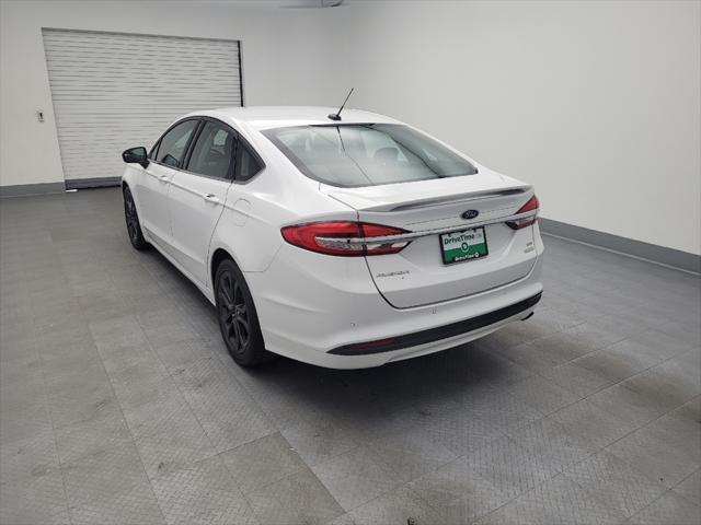 used 2018 Ford Fusion car, priced at $15,395