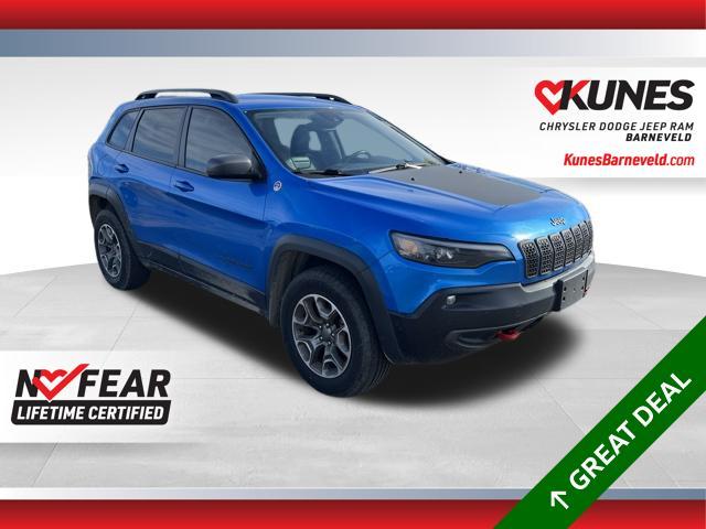 used 2021 Jeep Cherokee car, priced at $22,477