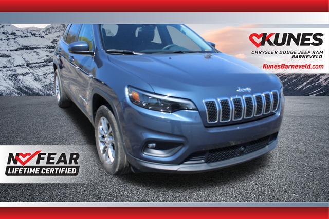 used 2021 Jeep Cherokee car, priced at $21,377