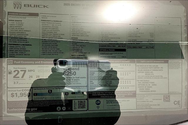 new 2025 Buick Encore GX car, priced at $32,770