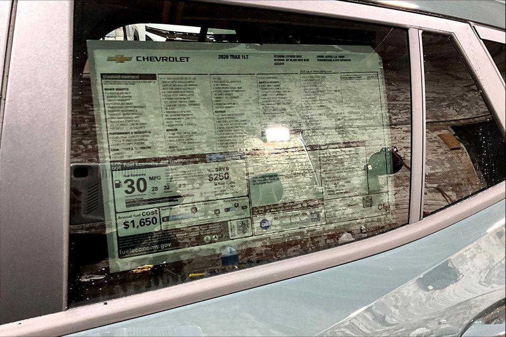 new 2026 Chevrolet Trax car, priced at $25,368