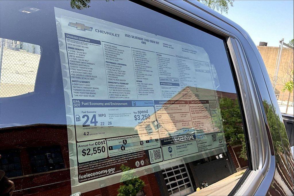 new 2025 Chevrolet Silverado 1500 car, priced at $51,476