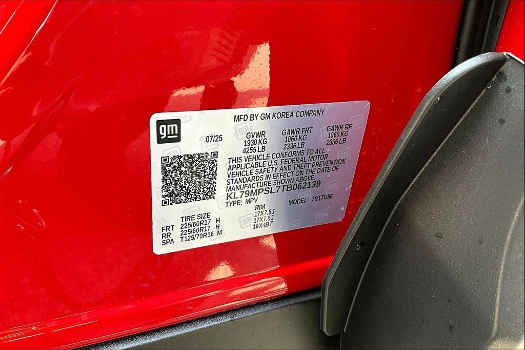 new 2026 Chevrolet TrailBlazer car, priced at $26,093