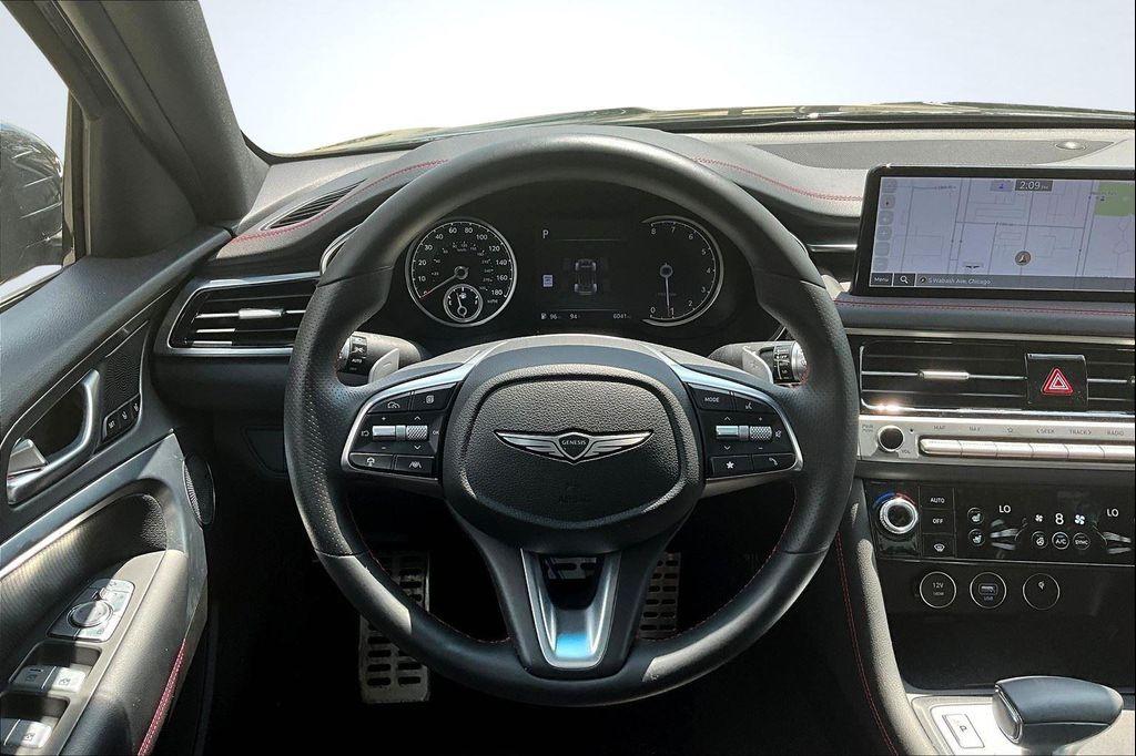 used 2025 Genesis G70 car, priced at $34,998