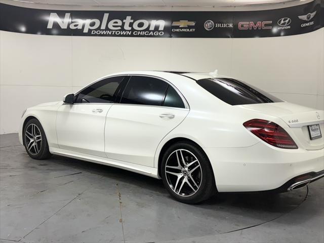 used 2019 Mercedes-Benz S-Class car, priced at $49,798