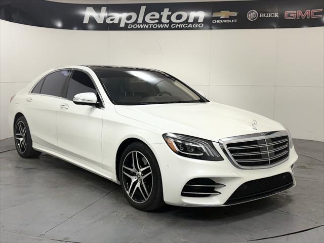 used 2019 Mercedes-Benz S-Class car, priced at $50,498