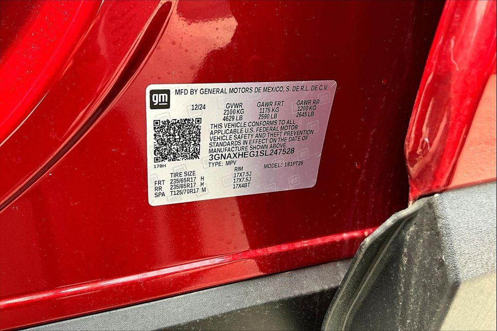 new 2025 Chevrolet Equinox car, priced at $28,876