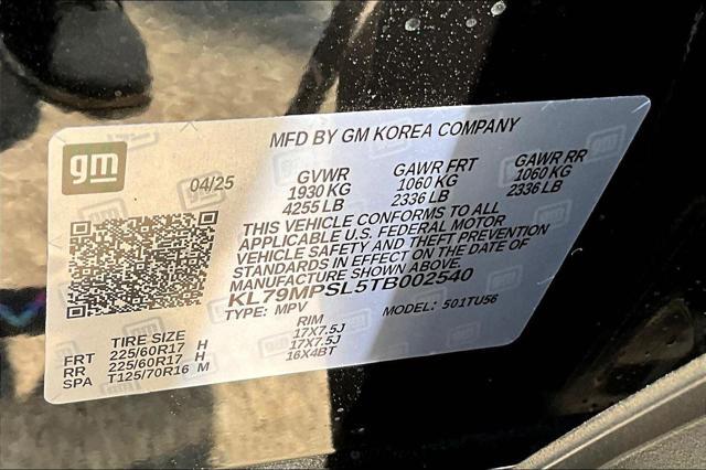 new 2026 Chevrolet TrailBlazer car, priced at $29,170