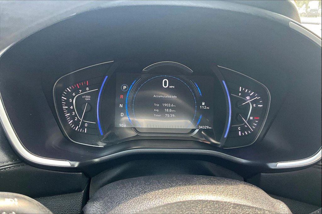 used 2020 Hyundai Santa Fe car, priced at $29,999
