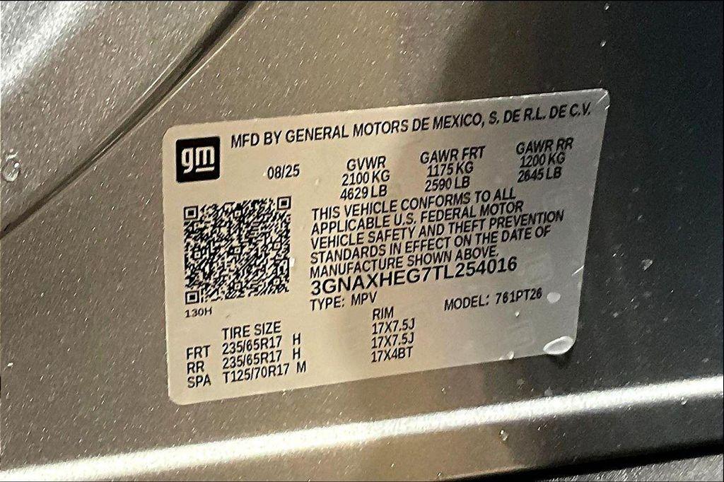 new 2026 Chevrolet Equinox car, priced at $31,810