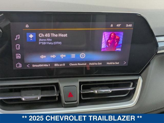 new 2025 Chevrolet TrailBlazer car, priced at $23,790