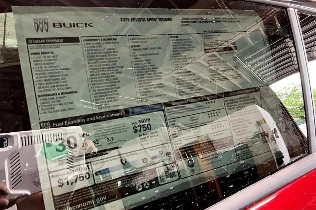 new 2025 Buick Envista car, priced at $27,340