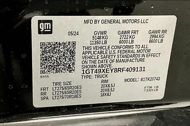 new 2024 GMC Sierra 2500 car, priced at $89,575
