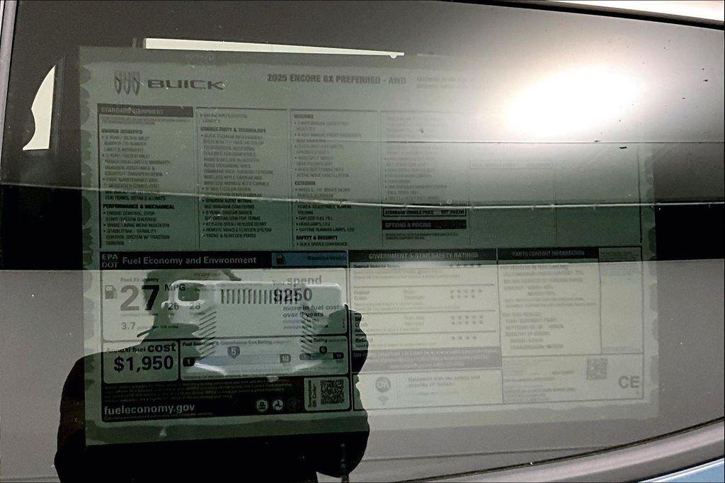 new 2025 Buick Encore GX car, priced at $28,451