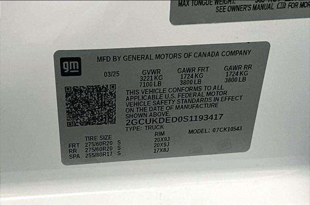 new 2025 Chevrolet Silverado 1500 car, priced at $54,230