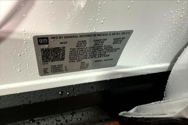 new 2026 Chevrolet Equinox car, priced at $30,351