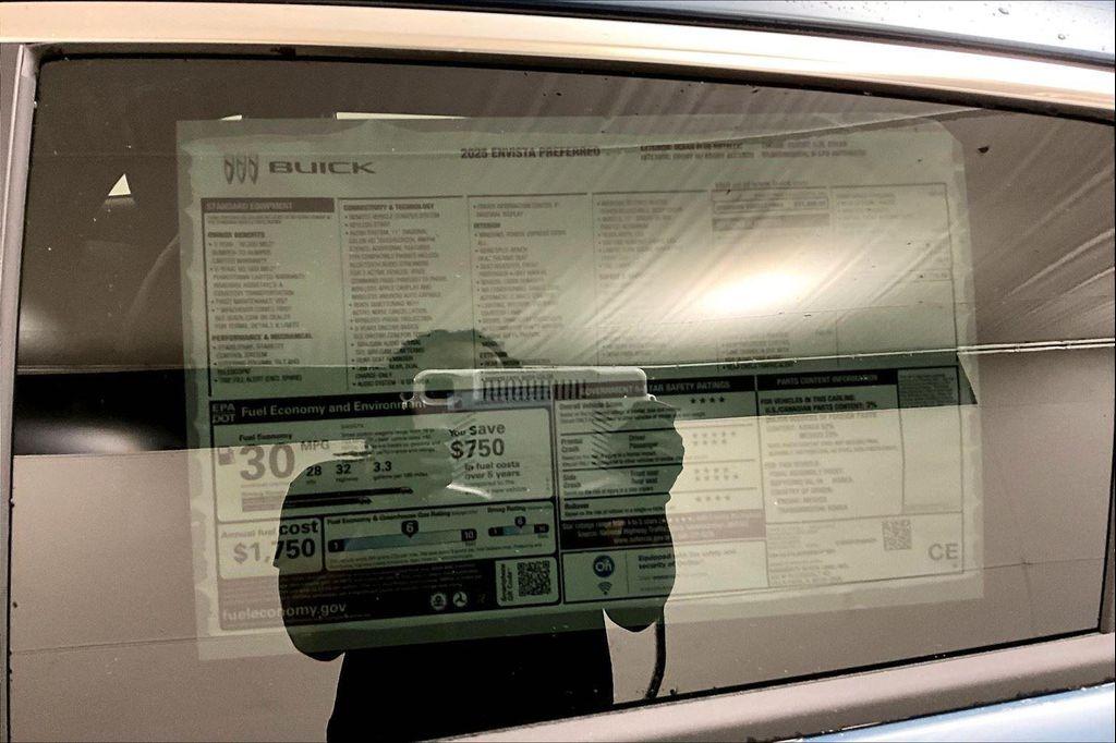 new 2025 Buick Envista car, priced at $24,442