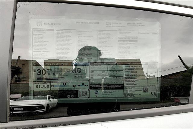 new 2025 Buick Envista car, priced at $26,535