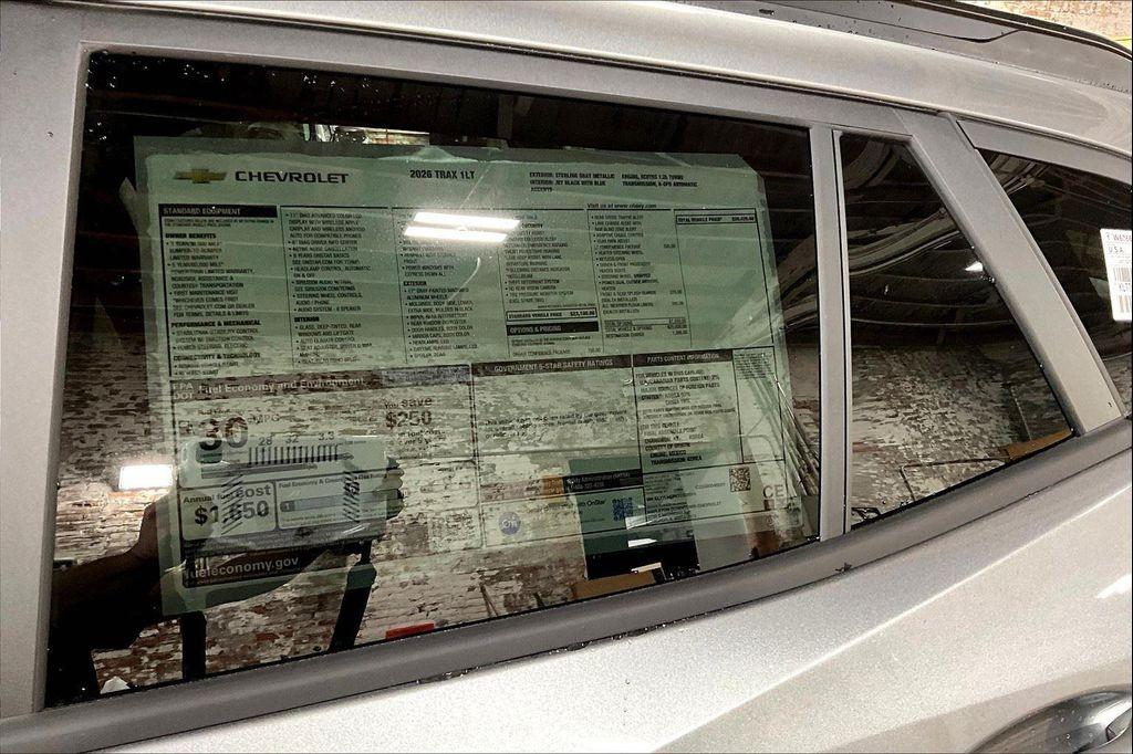 new 2026 Chevrolet Trax car, priced at $25,368