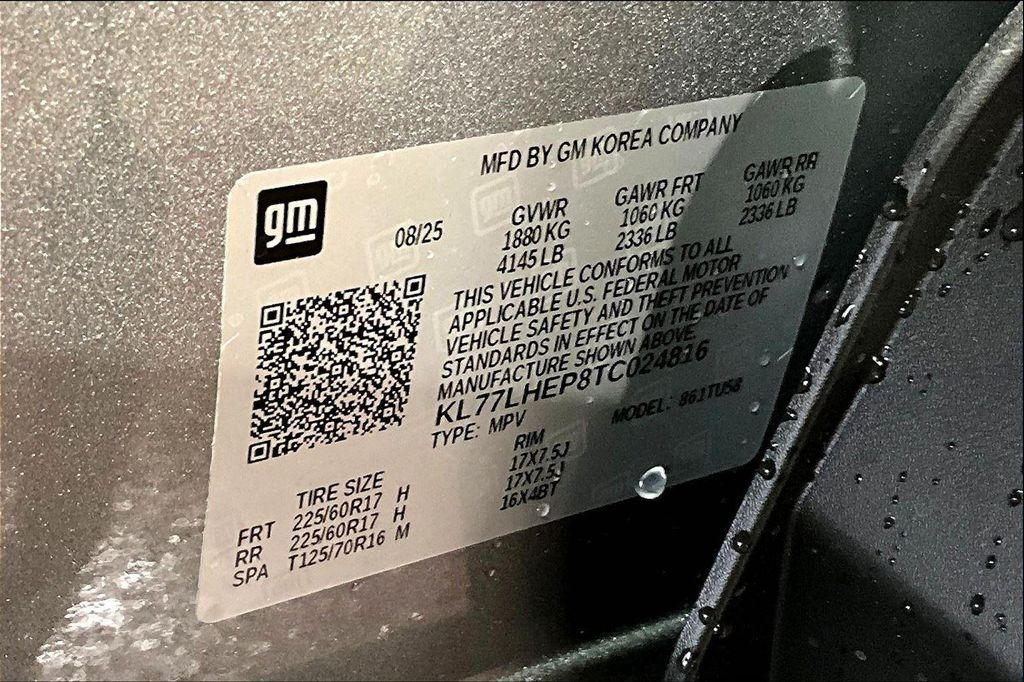 new 2026 Chevrolet Trax car, priced at $25,368