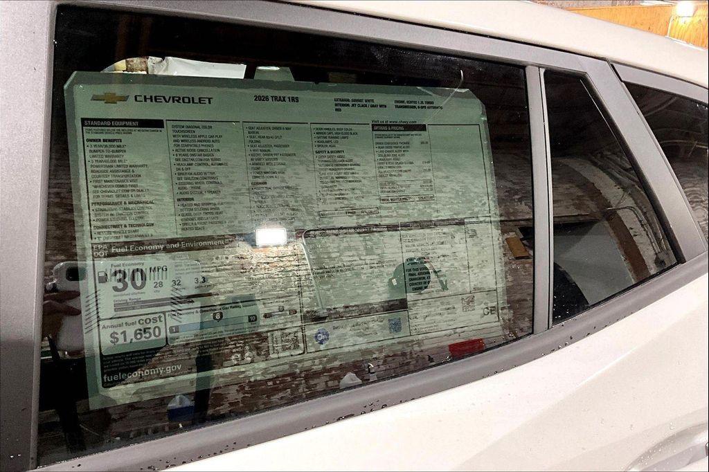 new 2026 Chevrolet Trax car, priced at $24,668