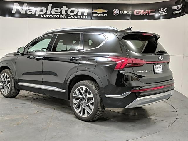 used 2021 Hyundai Santa Fe car, priced at $27,378