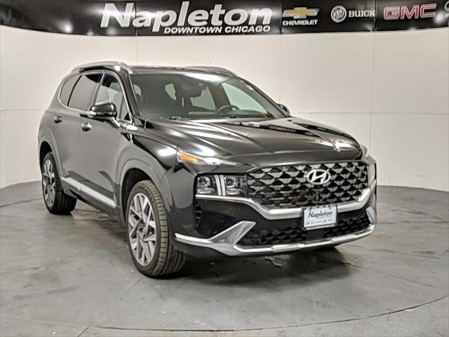 used 2021 Hyundai Santa Fe car, priced at $27,378