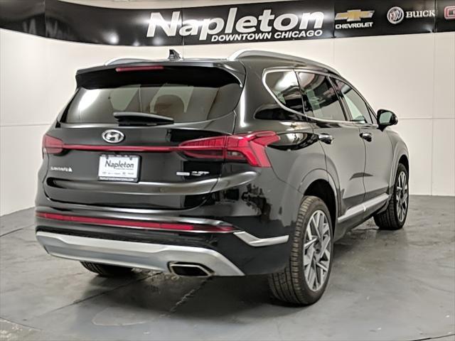 used 2021 Hyundai Santa Fe car, priced at $27,378