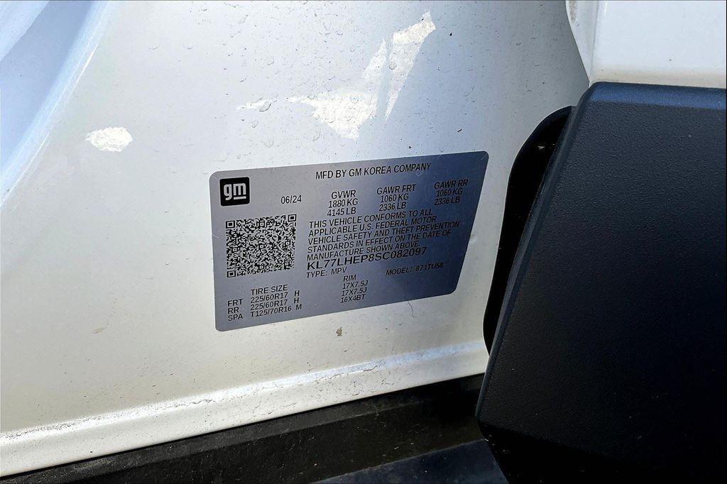 new 2025 Chevrolet Trax car, priced at $23,810