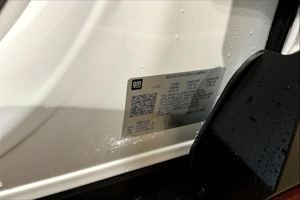 new 2026 Chevrolet Trax car, priced at $23,928