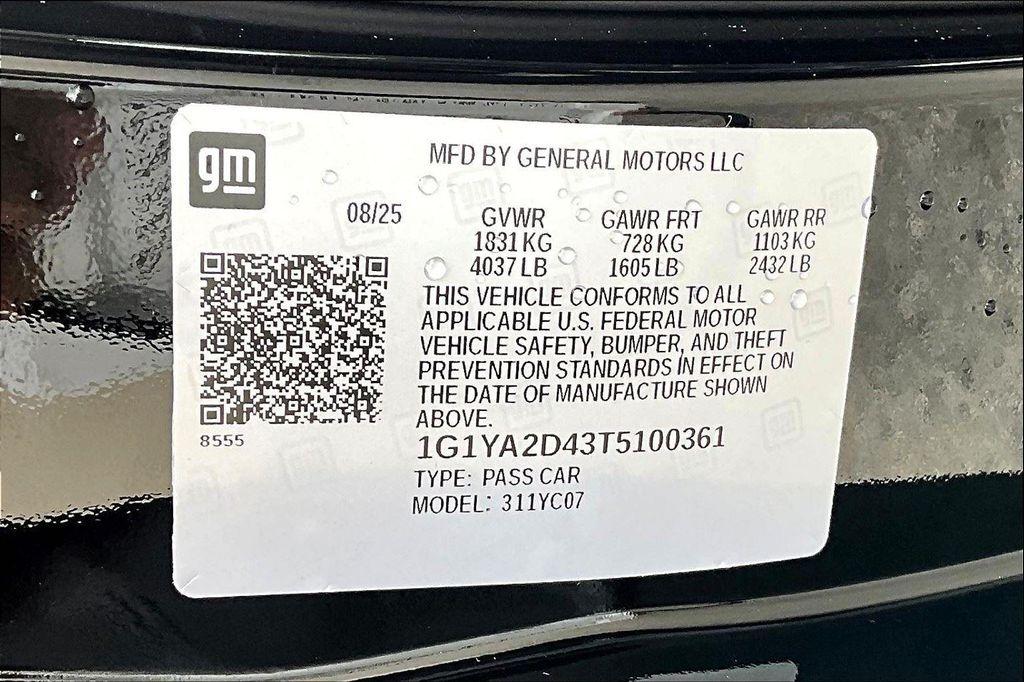 new 2026 Chevrolet Corvette car, priced at $80,030