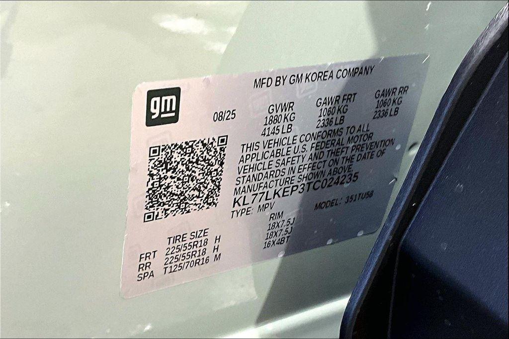 new 2026 Chevrolet Trax car, priced at $27,190