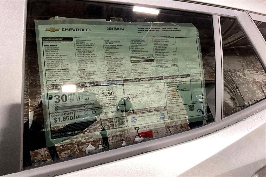 new 2026 Chevrolet Trax car, priced at $23,928