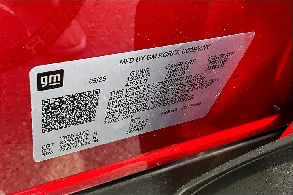 new 2026 Chevrolet TrailBlazer car, priced at $24,461
